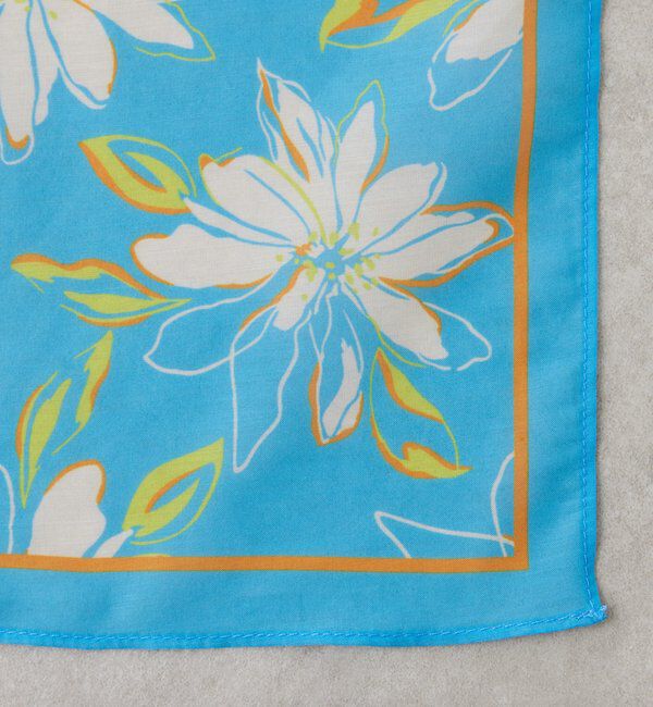  「【PAPILLONNER/パピヨネ】フラワープリントスカーフ」|その他|