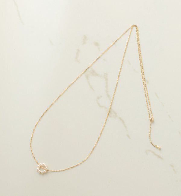  「【PAPILLONNER/パピヨネ】ラウンドトップ2WAYネックレス」|リング|