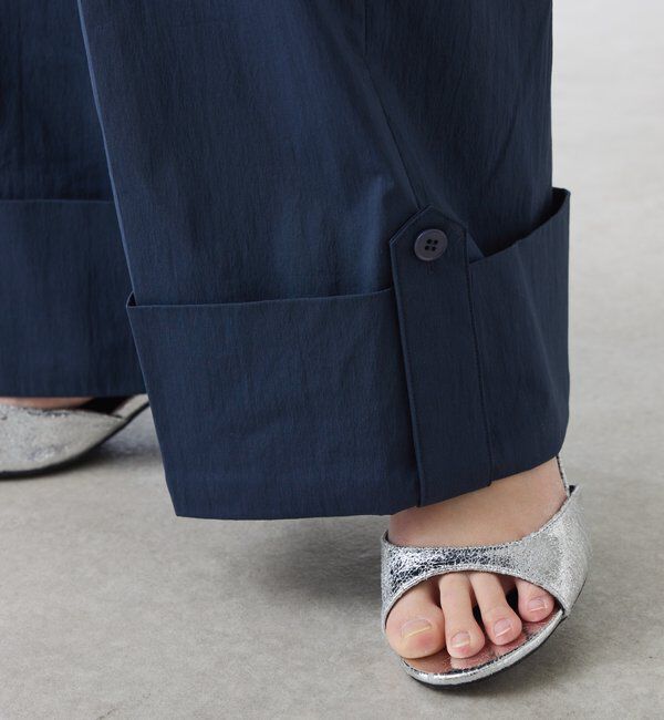  「ロールアップワイドパンツ」|チノ|