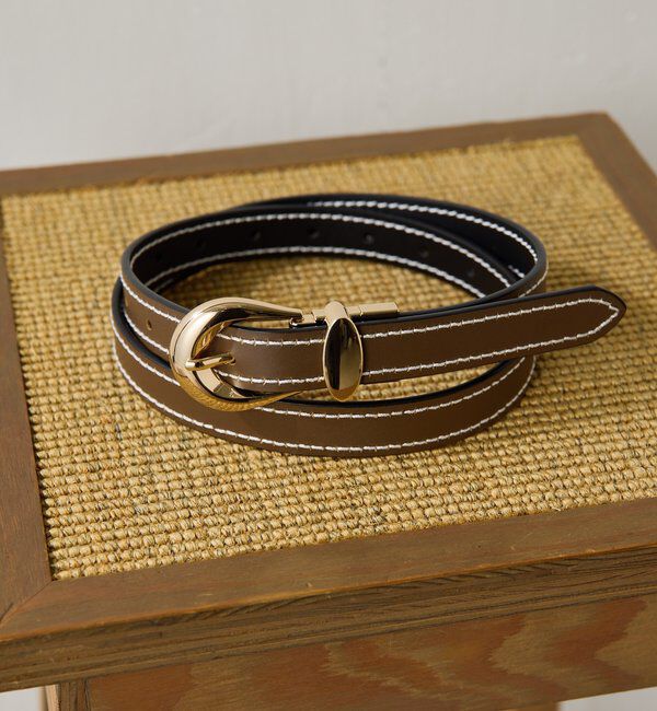  「リバーシルステッチベルト」|ベルト|