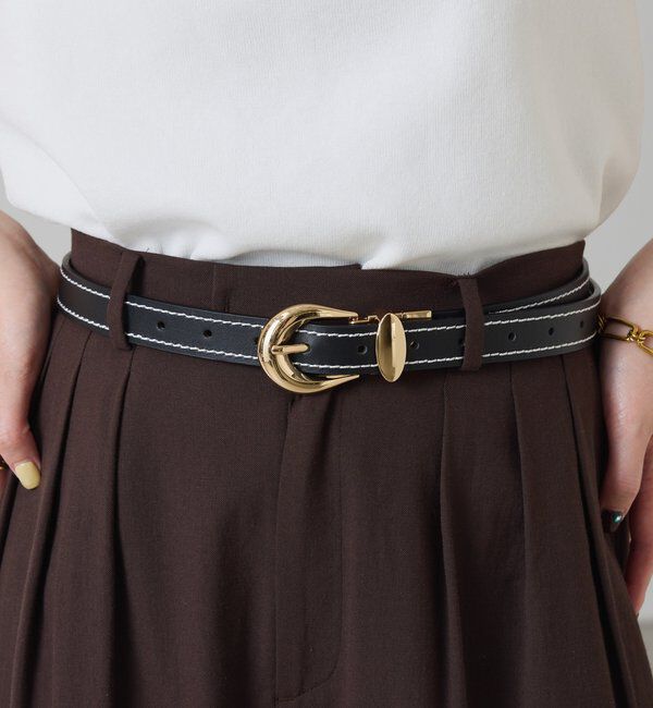  「リバーシルステッチベルト」|ベルト|