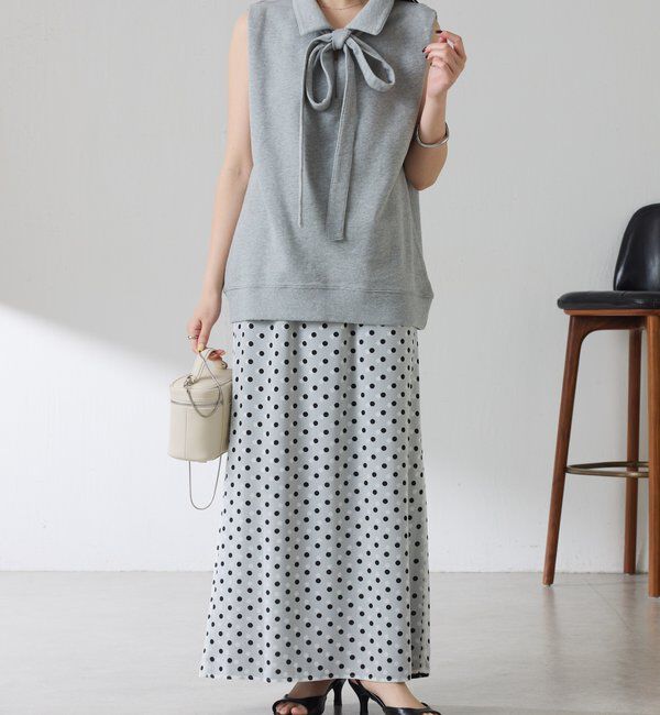  「ダブルドットシアースカート」|スカート|