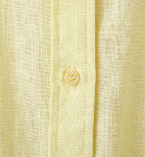  「【涼しく着れる】麻混バックツイストシャツ」|シャツ・ブラウス|