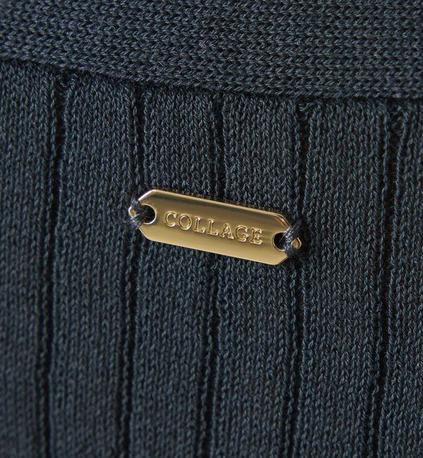  「ドライコットンワイドリブカーディガン」|ニット・セーター|