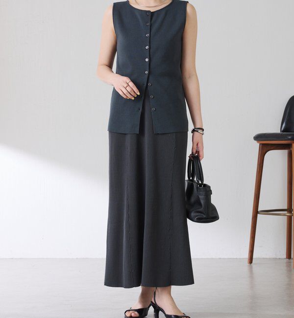  「【接触冷感】ドライコットンマーメイドスカート」|スカート|