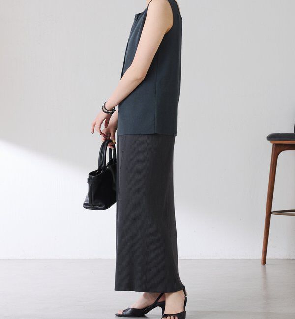  「【接触冷感】ドライコットンマーメイドスカート」|スカート|