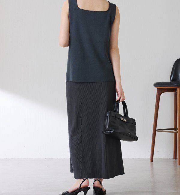  「【接触冷感】ドライコットンマーメイドスカート」|スカート|