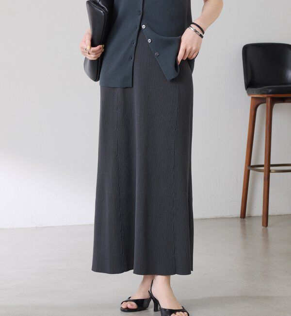  「【接触冷感】ドライコットンマーメイドスカート」|スカート|