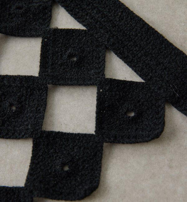  「【PAPILLONNER/パピヨネ】クロシェラップスカーフ」|その他|