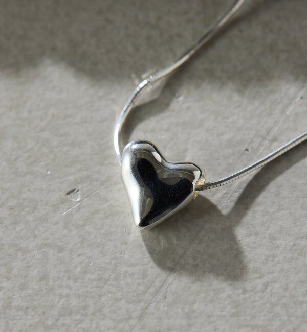  「【Sivelle./シヴェル】Silver925 シャイニーハートネックレス」|リング|