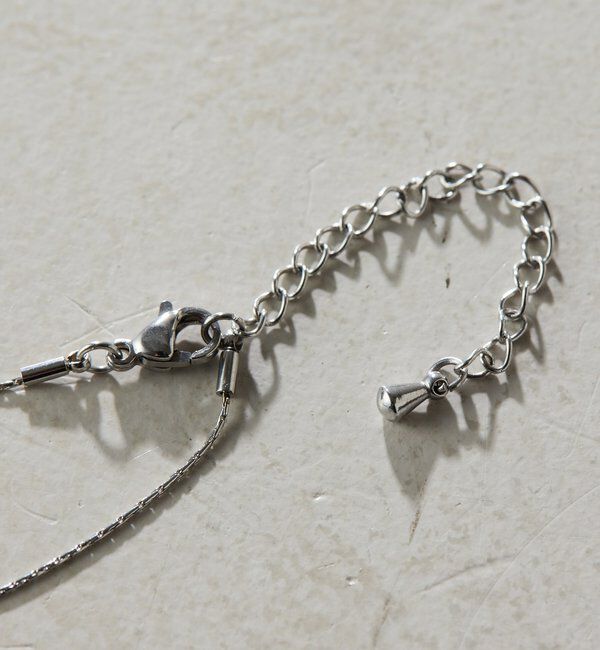  「【Sivelle./シヴェル】スモールボールショートネックレス/ステンレス」|リング|