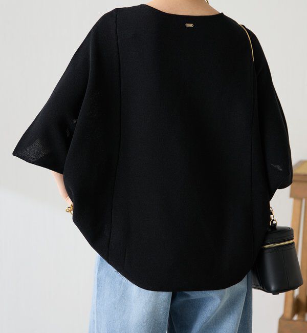  「ジップ変形ドルマンニット」|ニット・セーター|