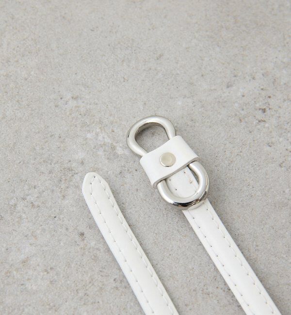  「【PAPILLONNER/パピヨネ】ノンホールレザーベルト」|ベルト|