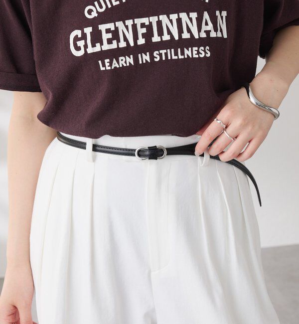  「【PAPILLONNER/パピヨネ】ノンホールレザーベルト」|ベルト|