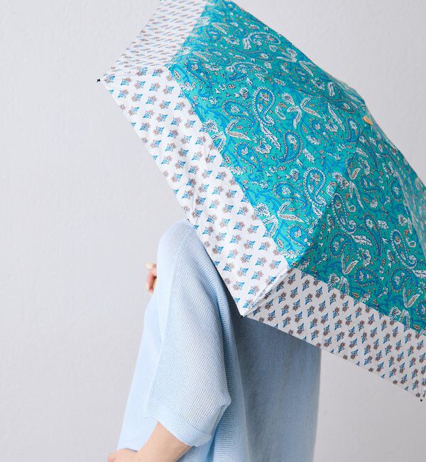  「【PAPILLONNER/パピヨネ】ペイズリー柄折り畳み傘」|その他|