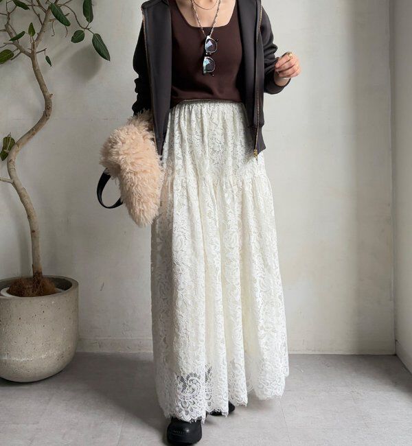  「スクエアニットタンク」|ニット・セーター|