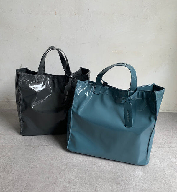  「【新色追加】【WEB限定】 ソフトエナメルショッパーバッグ」|トートバッグ|