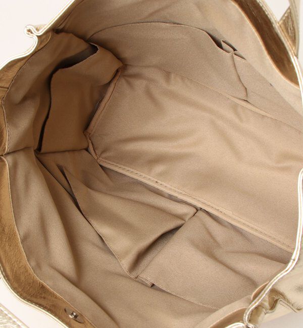  「【新色追加】【WEB限定】 ソフトメタリックショッパー」|トートバッグ|