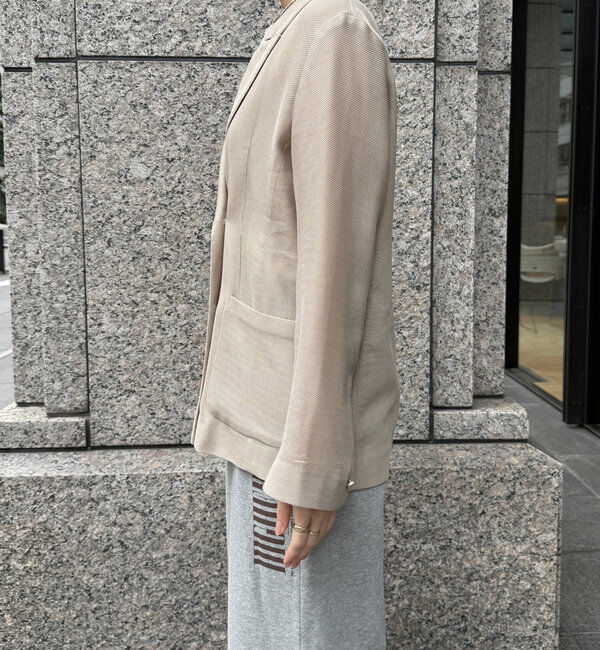  「メッシュダブルジャケット」|テーラードジャケット|