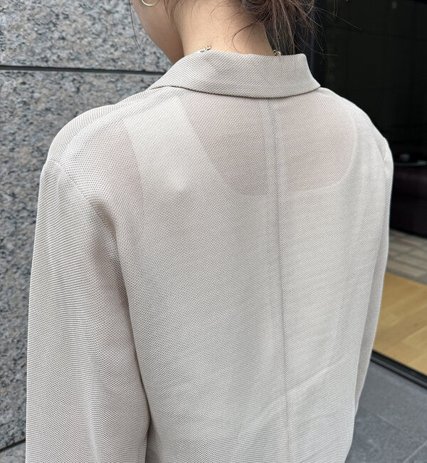 「メッシュダブルジャケット」|テーラードジャケット|