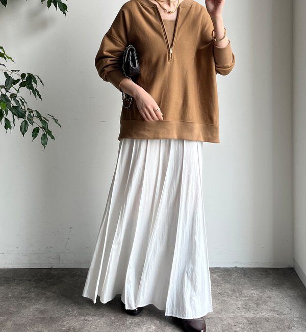  「パネルプリーツスカート」|スカート|