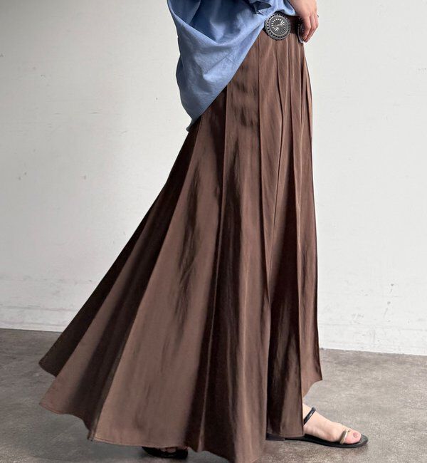  「パネルプリーツスカート」|スカート|