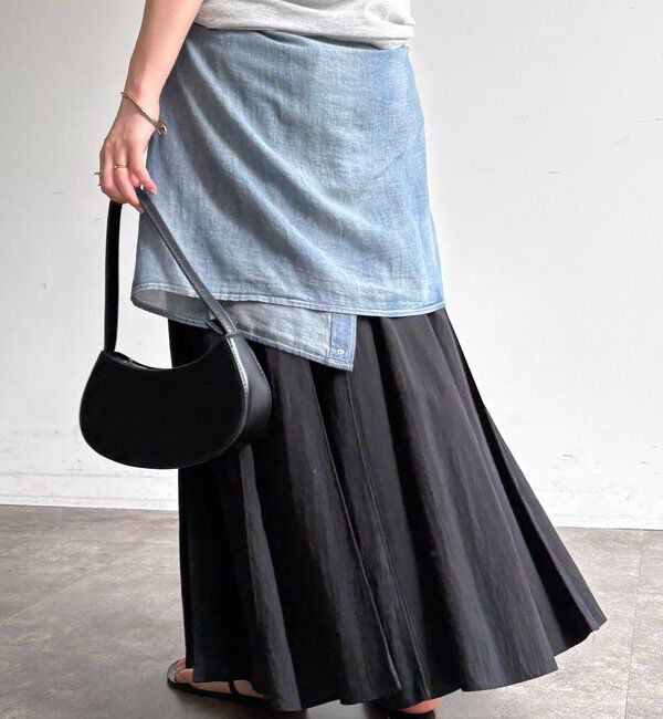  「パネルプリーツスカート」|スカート|