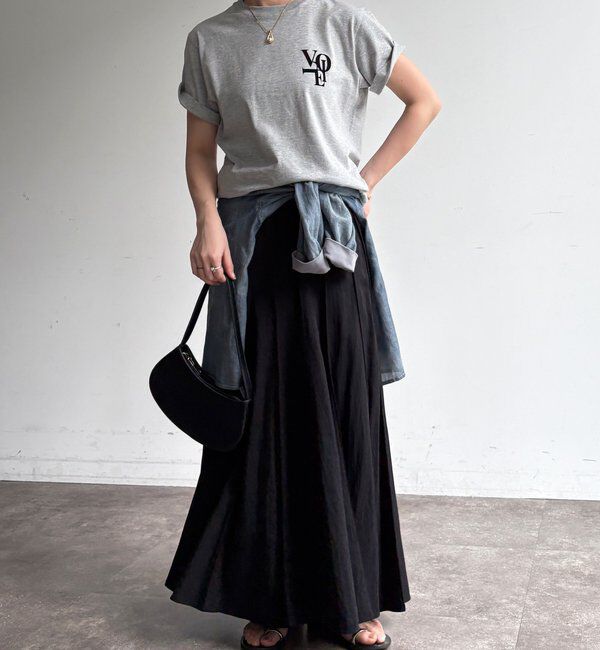  「パネルプリーツスカート」|スカート|