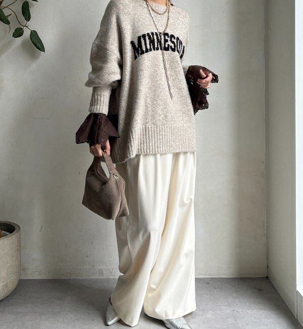  「レースフレアブラウス」|シャツ・ブラウス|