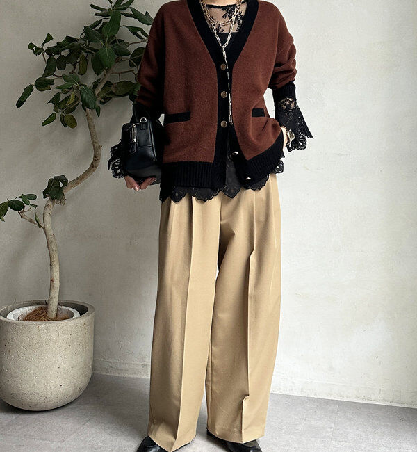  「レースフレアブラウス」|シャツ・ブラウス|