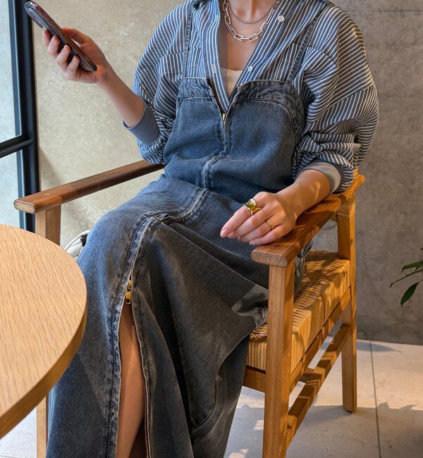  「リヨセルデニムジャンスカ」|ワンピース|