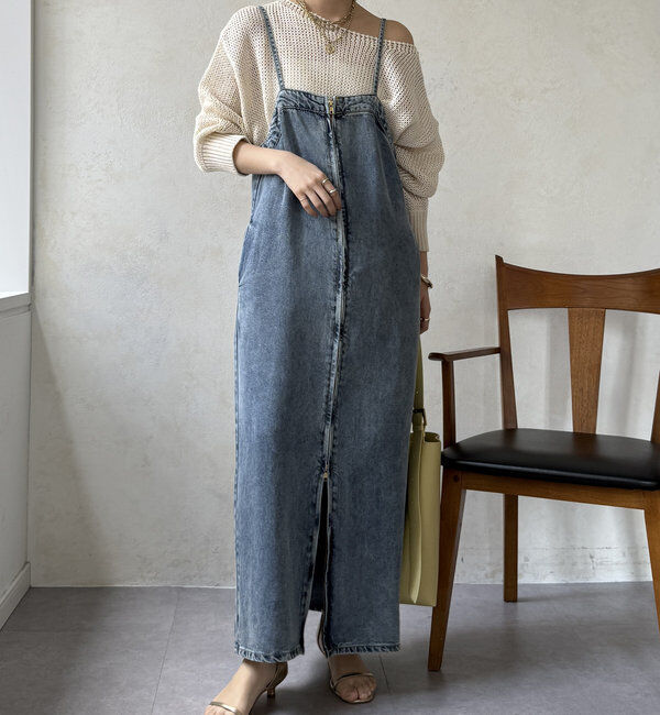  「リヨセルデニムジャンスカ」|ワンピース|