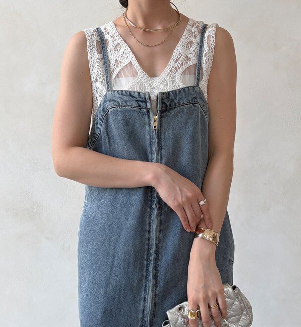  「リヨセルデニムジャンスカ」|ワンピース|