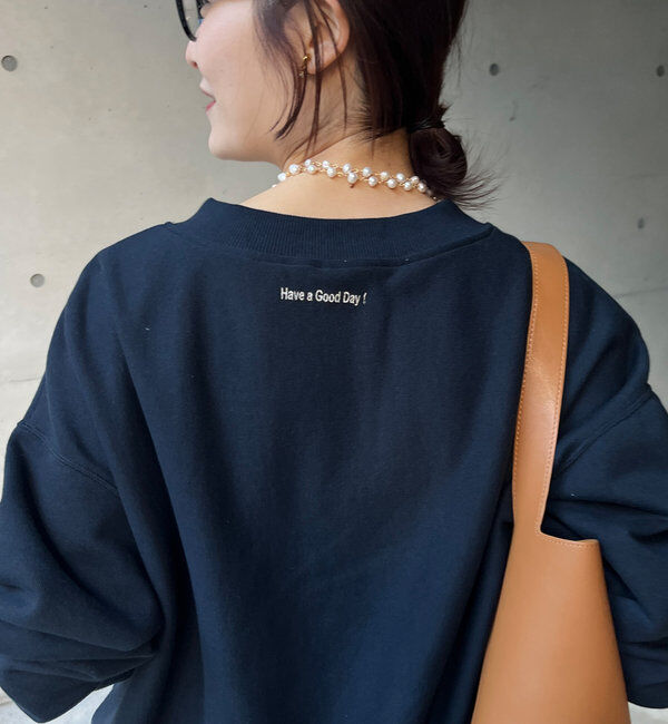  「【新色追加】【インフルエンサー OKOCHI企画】ハーフジップスウェット」|Tシャツ・カットソー|