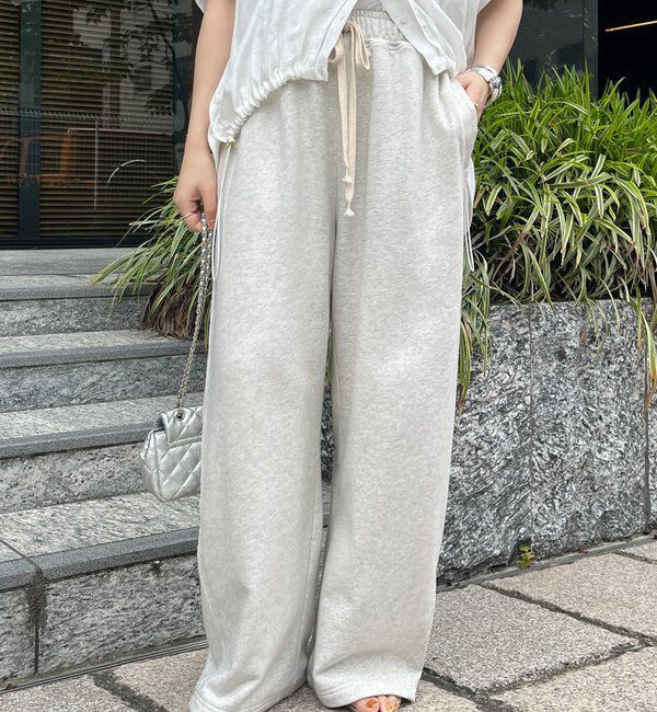  「ドロストスウェットパンツ」|チノ|