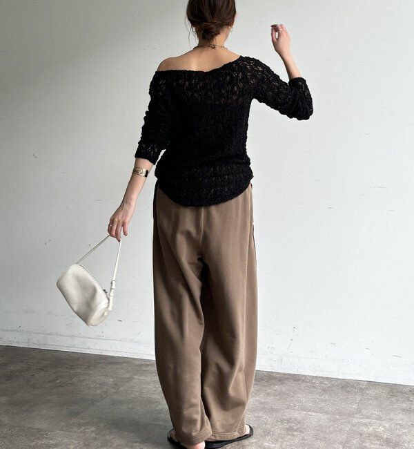  「ドロストスウェットパンツ」|チノ|