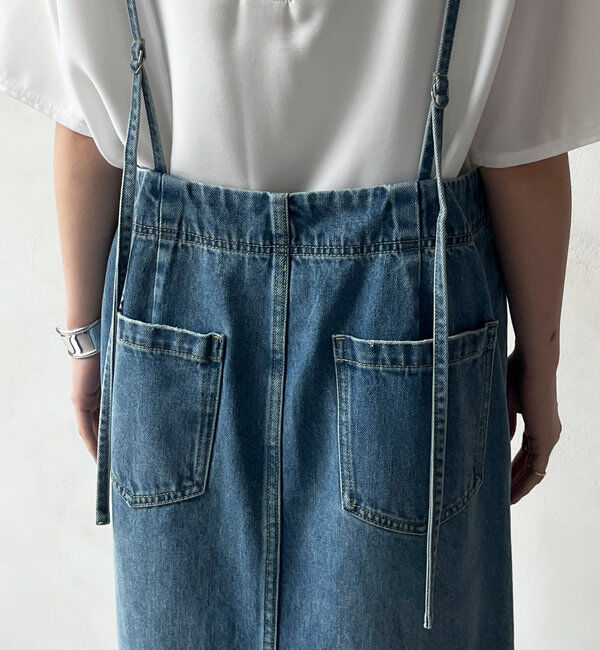  「デニムキャミジャンスカ」|ワンピース|