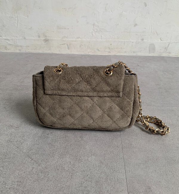  「キルティングスウェードショルダー」|トートバッグ|