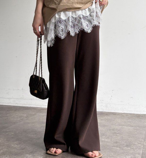  「バイヤスセミフレアパンツ」|チノ|