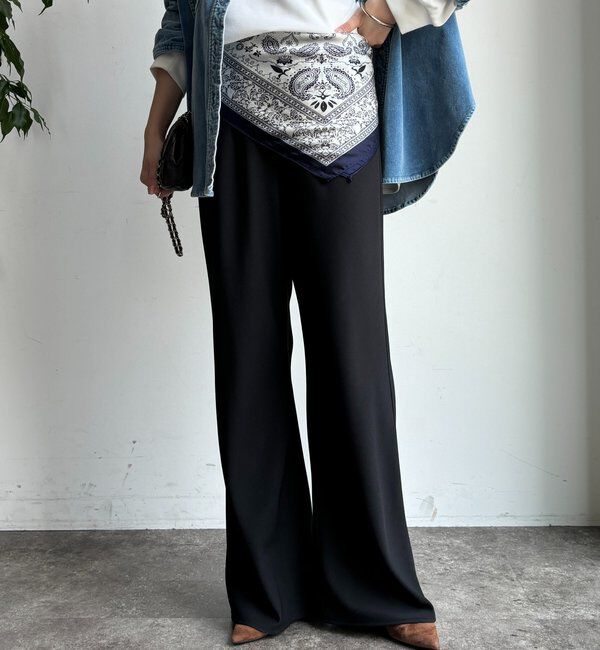  「バイヤスセミフレアパンツ」|チノ|