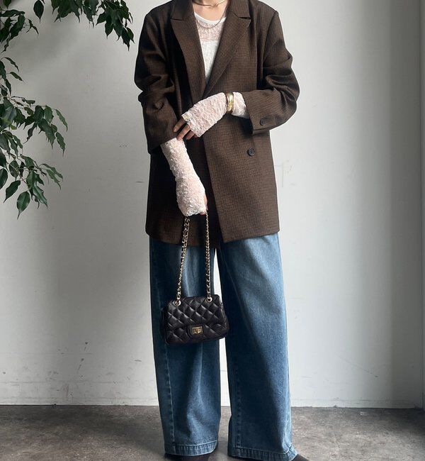  「レースロングスリーブトップス」|Tシャツ・カットソー|