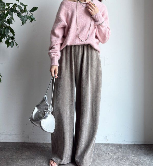  「ファーカシミヤカーディガン」|カーディガン|