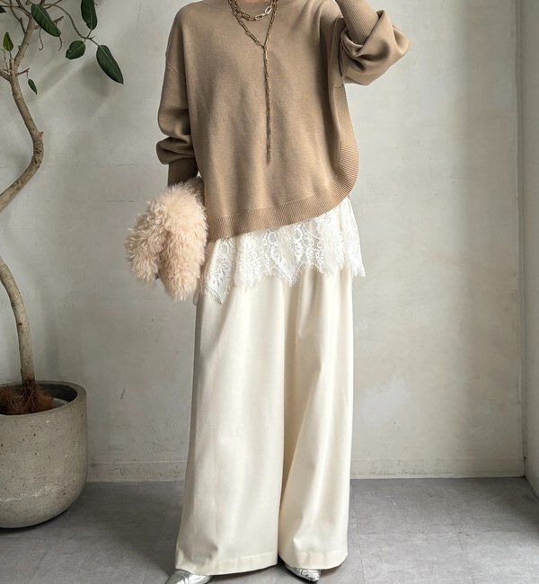  「レースキャミチュニック」|シャツ・ブラウス|