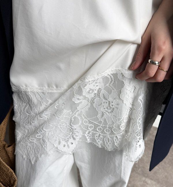  「レースキャミチュニック」|シャツ・ブラウス|