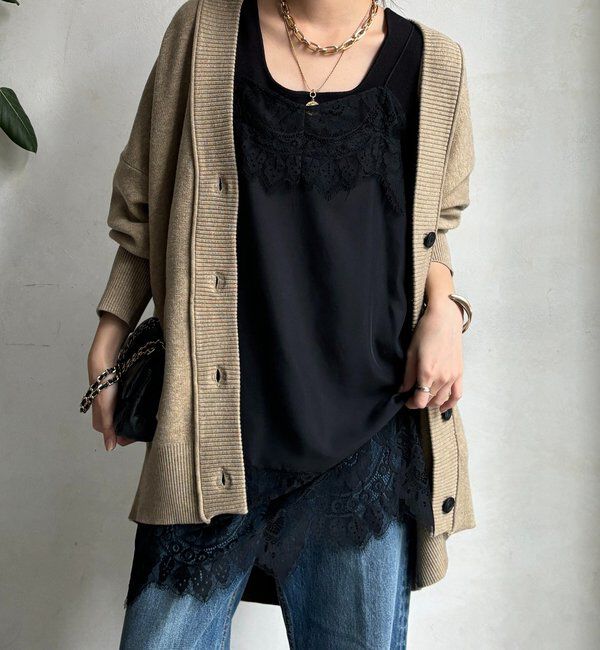  「レースキャミチュニック」|シャツ・ブラウス|