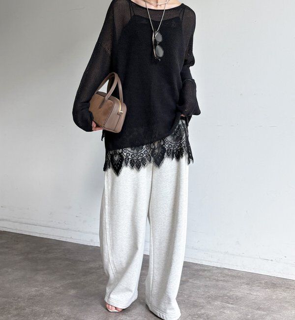  「レースキャミチュニック」|シャツ・ブラウス|