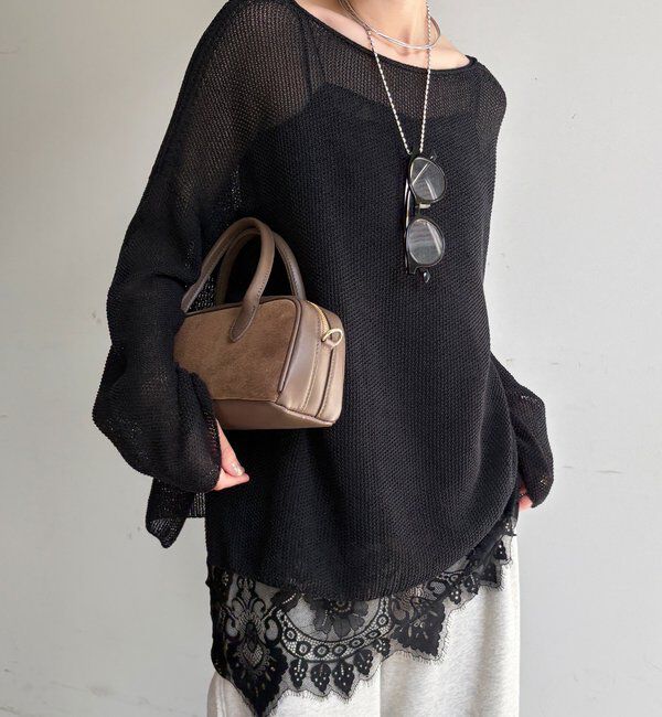  「レースキャミチュニック」|シャツ・ブラウス|