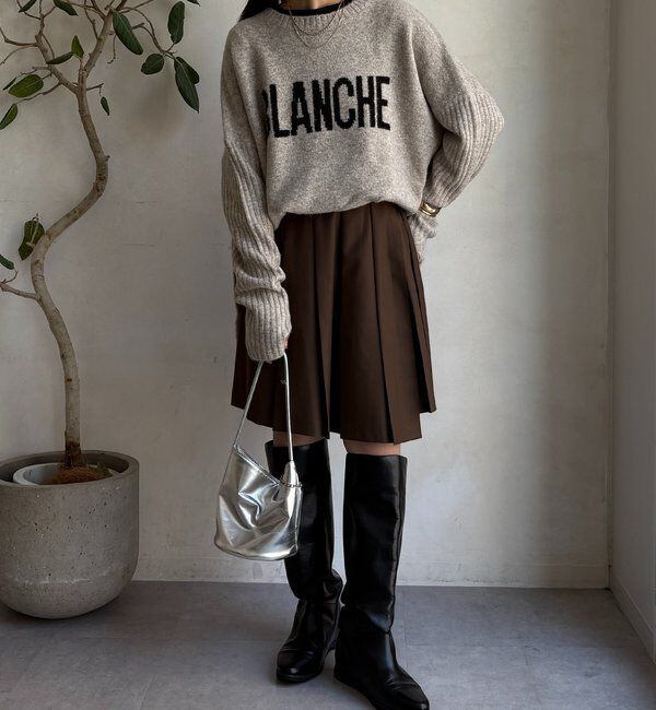  「BLANCHE プルオーバー」|ニット・セーター|