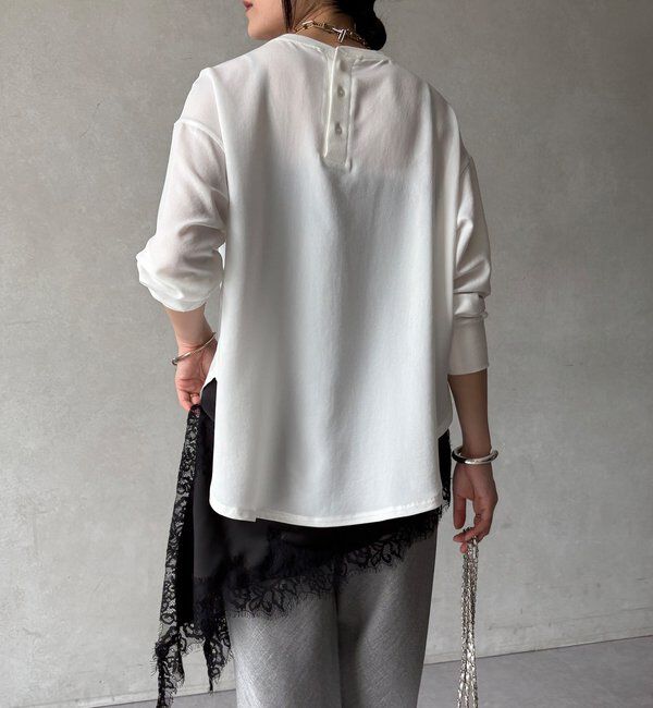  「アシメレースキャミ」|シャツ・ブラウス|