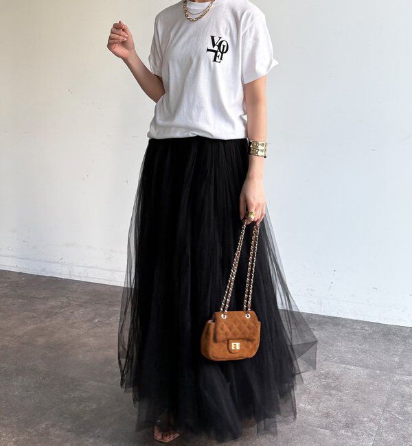  「ダブルチュールスカート」|スカート|